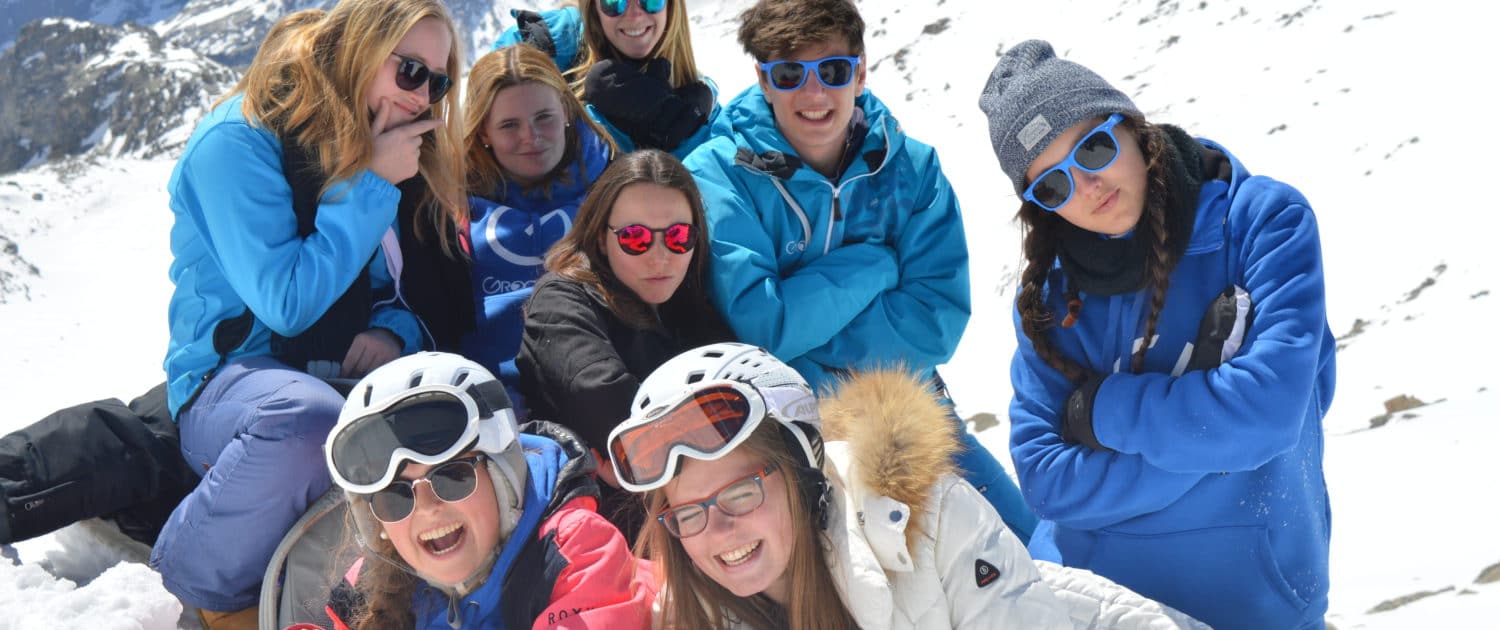 skiën jongeren vakantie