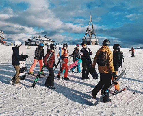 lesvrije week 2020 een succes studenten skivakantie